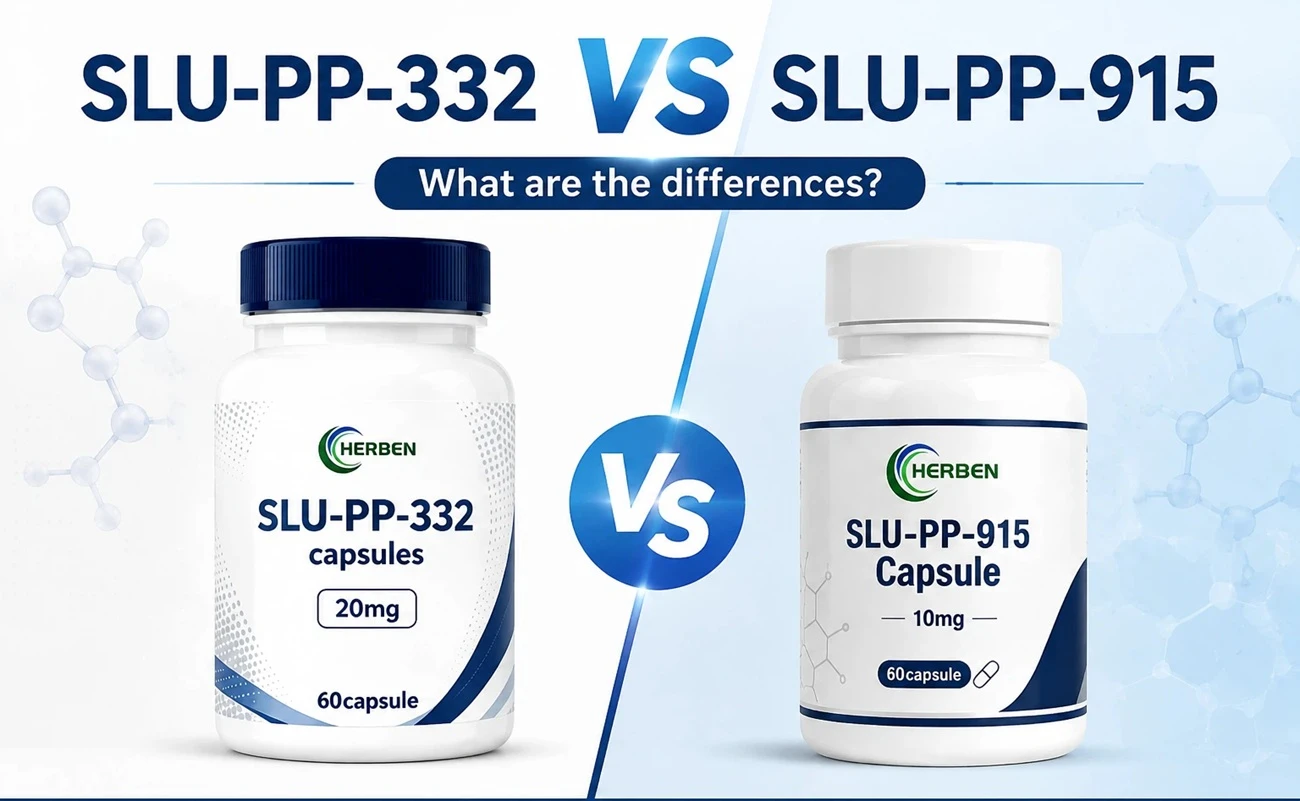 What are the differences between SLU-PP-332 and SLU-PP-915 What are the differences between SLU-PP-332 and SLU-PP-915